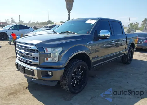 2016 Ford F-150 Platinum from USA, damaged, VIN 1FTEW1EG3GFB02013